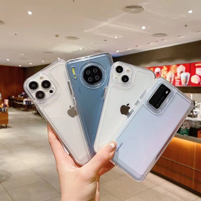 Space Shell Second Generation Electroplating Button Suitable for Iphone17Promax Mobile Phone Case Apple 16 Transparent 14 Hard 15 Shell - Image 4