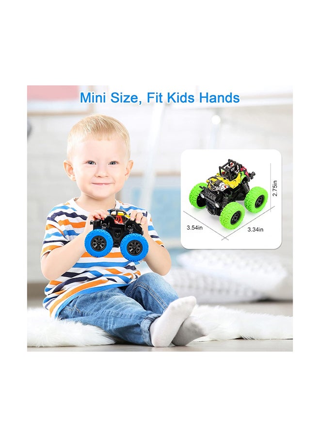 D-Power - Friction Stunt Monster Truck - Blue | Inertia Drive, Safe for Kids, Great Gifts | 3+ - Image 4