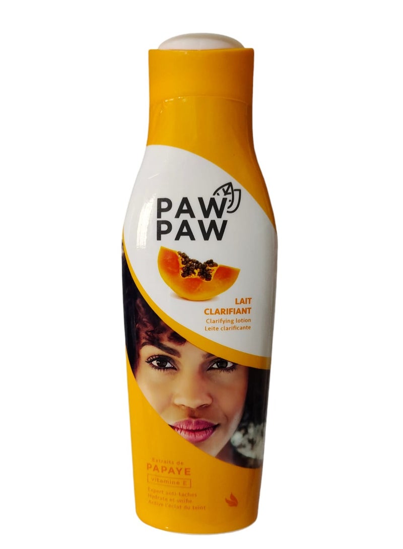 باو باو لوشن منقي للجسم بفيتامين E ومستخلصات البابايا 300 مل