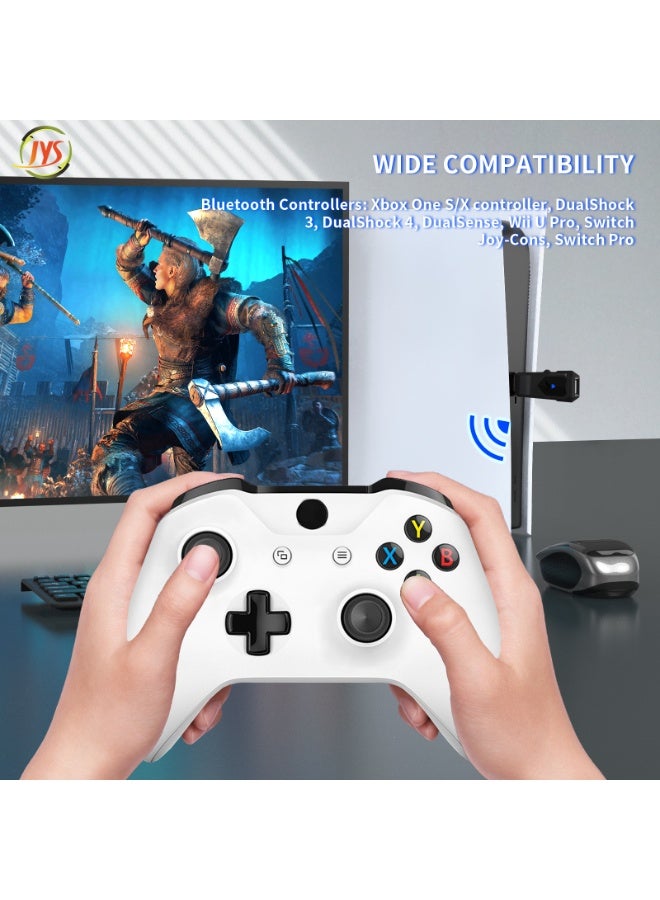 JYS New Version Adapter for PS5 Gaming Controller Adapter + Wireless Bluetooth Receiver Gamepad Converter - Image 4
