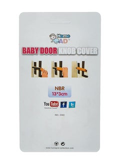 Home Pro Home Pro Home Ad+ Baby Safety Door Knob Cover, Assorted Colour  - Image 3