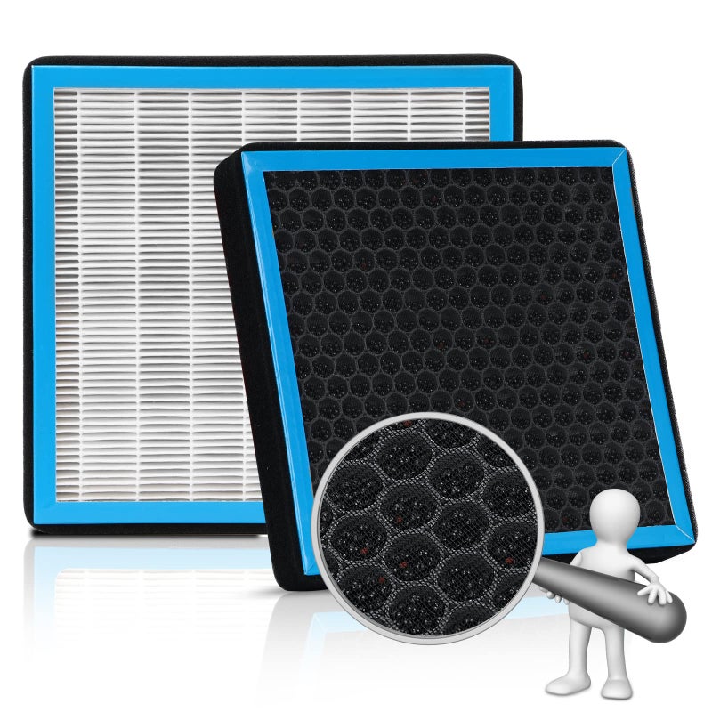 KARCOCA CF10285 Cabin Air Filter HEPA Air Conditioner with Activated Carbon Replacement Cabin Air Filter Accessories Compatible with LAND ROVERLEXUS ES300HTOYOTA 4RUNNERTOYOTA COROLLATOYOTA SIENNA