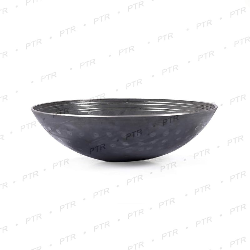 PTR Pure Iron Without Handle Deep Frying Kadai - India's First Kadhai with Smooth Edges, Best Frying Pan Wok, Heavy Base Handmade Hammered Matthar Metal Spoon Friendly Dishwasher Safe - 2 Litre - Image 4