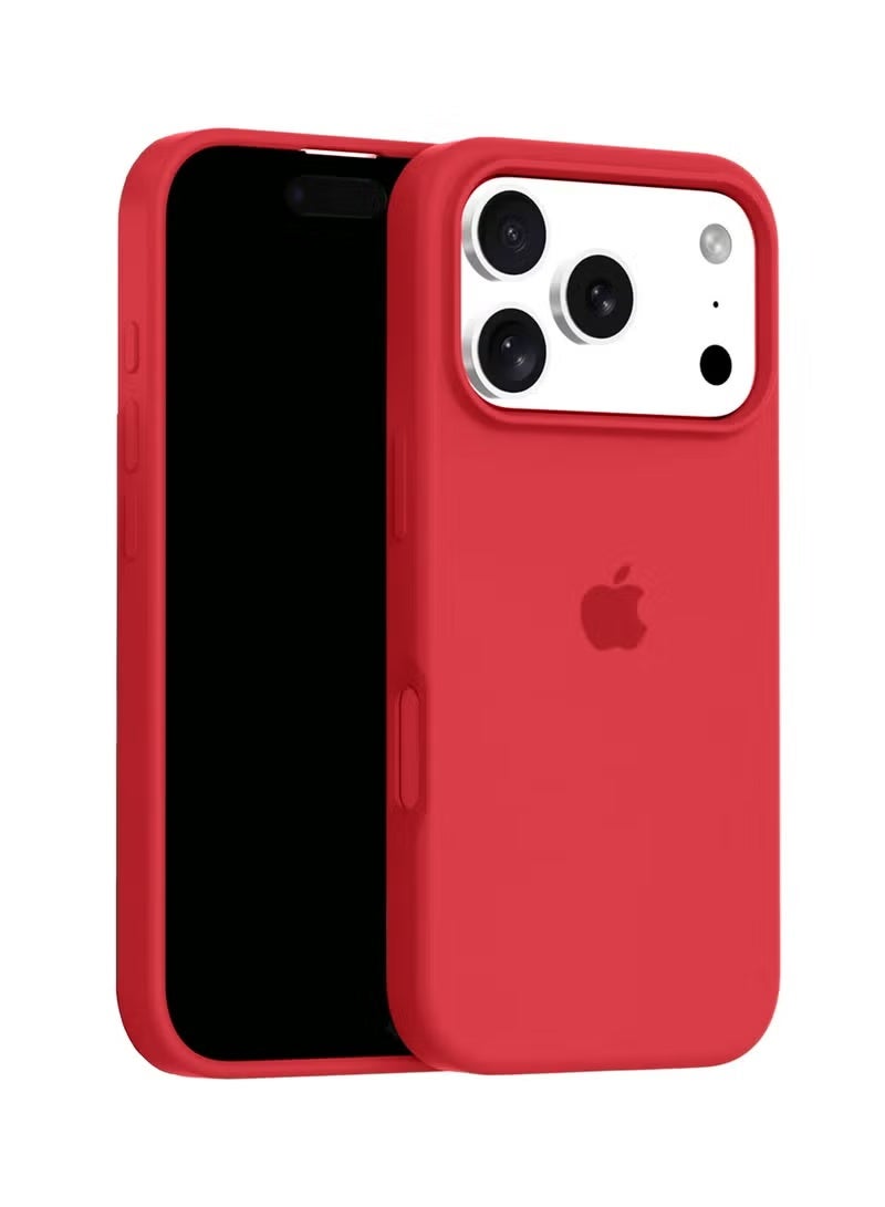 iPhone 17 Pro Max Case Liquid Soft Silicone iPhone 17 Pro Max Cover Anti Scratch with Inside Microfiber Lining Shockproof Protective Phone Case for iPhone 17 Pro Max - Image 2