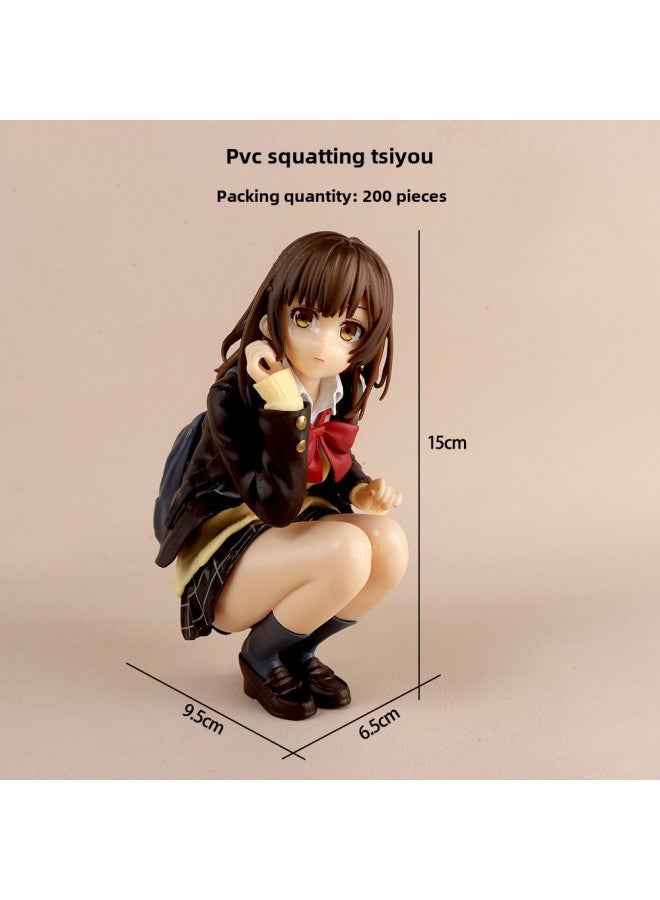 Women's Figure Collection Of Fulian Aniya Irena Sonia Nana Yukino Hatsune Conner Camu Y-Color:50 Squatting Tsiyou  - Image 1