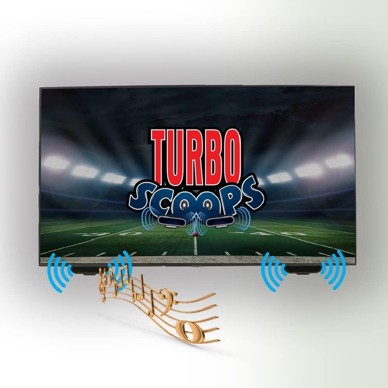كاري بديل شريط صوت تلفزيون KARE TurboScoops يعيد توجيه الصوت مباشرة نحوك وليس نحو الأرض للحصول على صوت واضح. يحل محل استخدام مثني صوت مكلف أو شريط صوت مصغر. صنع في الولايات المتحدة الأمريكية. - Image 1