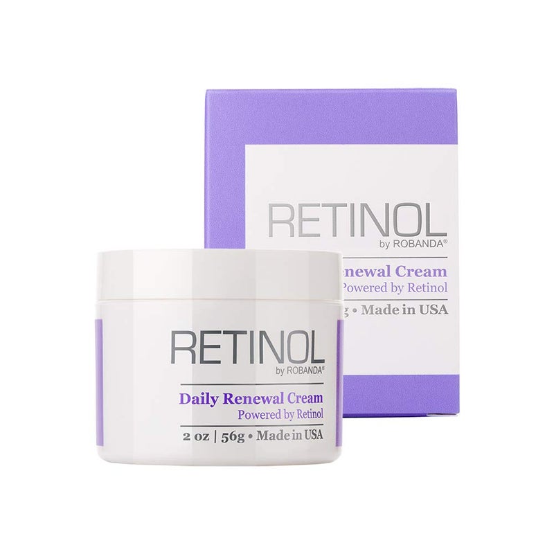 Robanda Retinol Daily Renewal Creamâ”‚ Weightless All Day Anti Wrinkle Cream With Retinol For Face and Neck - Image 1