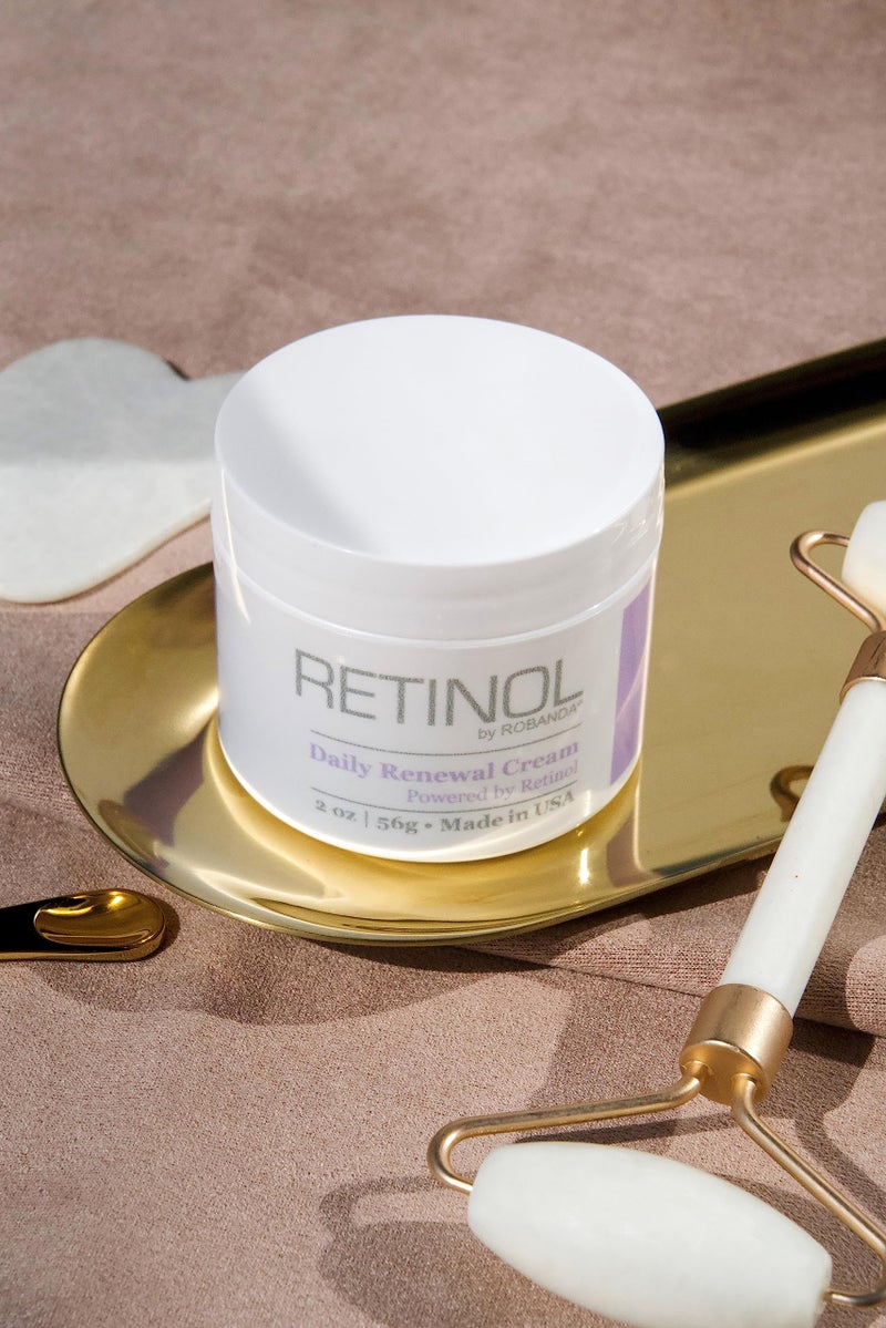 Robanda Retinol Daily Renewal Creamâ”‚ Weightless All Day Anti Wrinkle Cream With Retinol For Face and Neck - Image 5