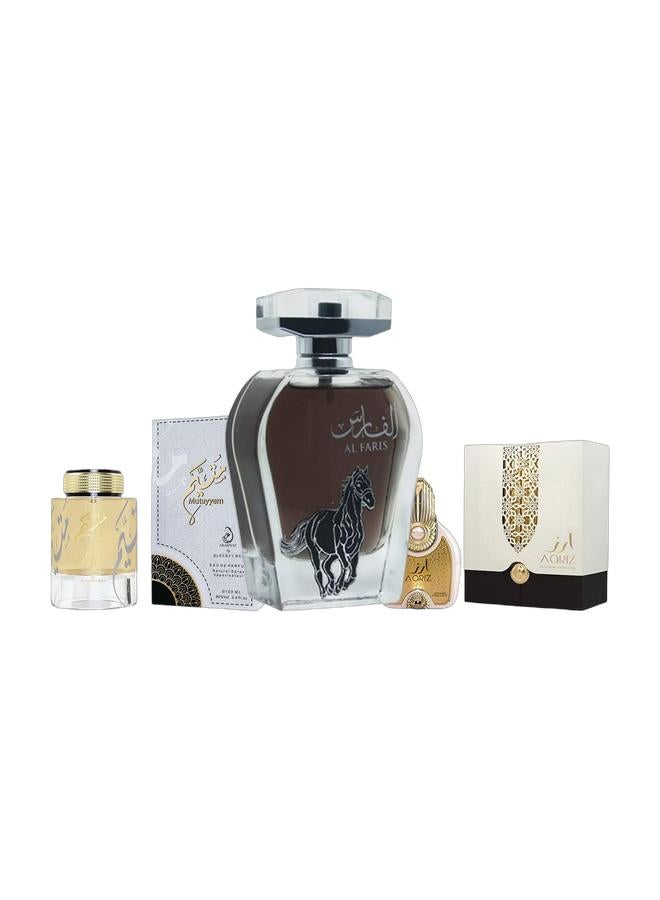 ARABIYAT العنبر EDP 100 مل، بريستيج عزيز EDP 100 مل ومُتَيَّم EDP 100 مل - Image 1