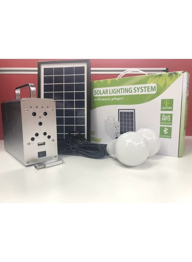 Solar Light with speaker and charging - Image 2