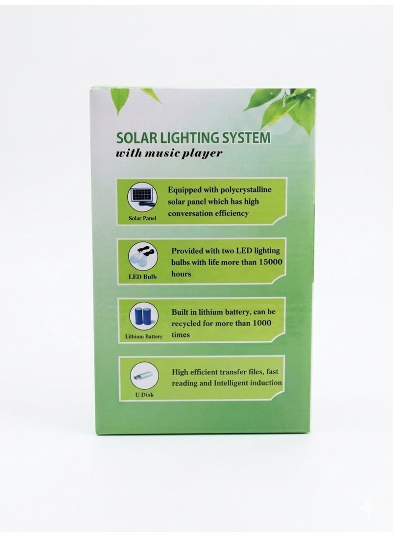 Solar Light with speaker and charging - Image 4