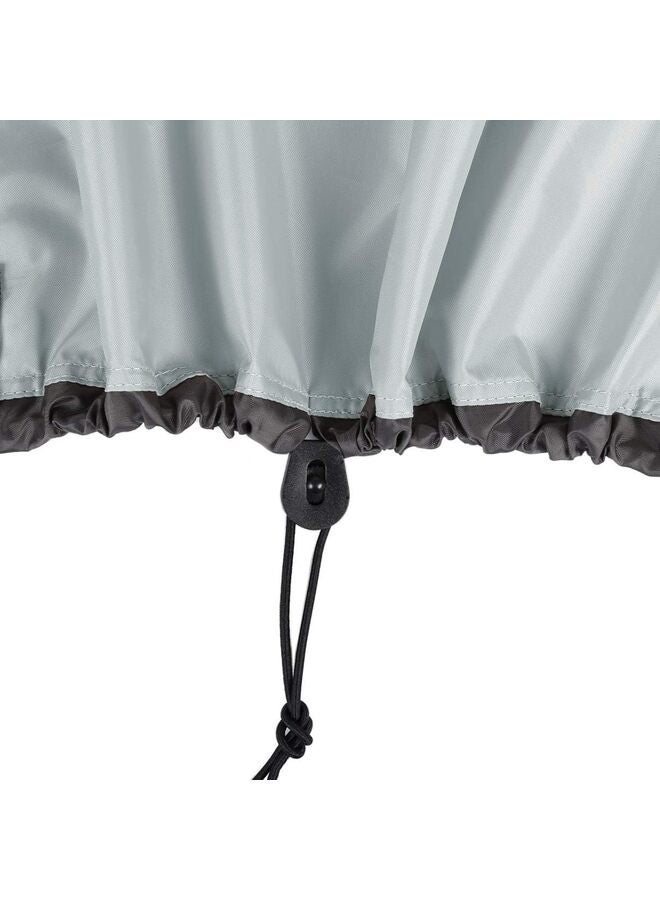 Generic 420D Pedal Boat Cover - Heavy Duty Outdoor 3 or 5 Person Paddle Boat Protector(Gray)  - Image 4