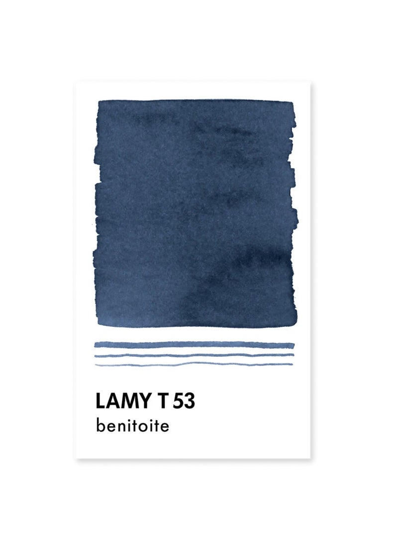 LAMY Crystal Ink Bottle For Fountain Pens And Calligraphy 30ml Content Benitoite Ink Colour - Image 5