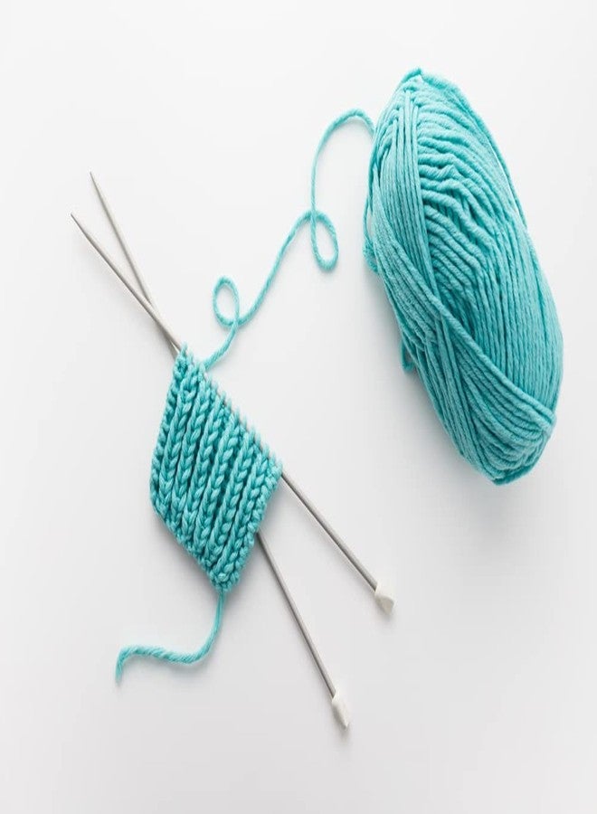 Vardhman Threads Vardhman Knitting Yarn Baby Soft Wool for Knitting, Kids Crochet Yarn Wool for Hand Knitting Art Craft, Knitting Wool Yarn for Sweater Scarves Hats and Dresses (6 Pcs, Sky Blue) - Image 2