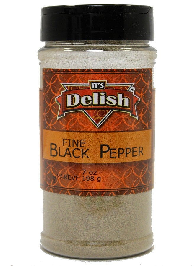 It's Delish فلفل أسود من إتس ديليش (مطحون ناعماً، عبوة متوسطة 7 أونصة) - Image 1