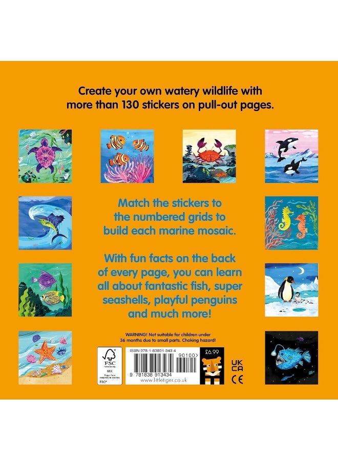 Ocean: Colour with Stickers: Nature - Image 3