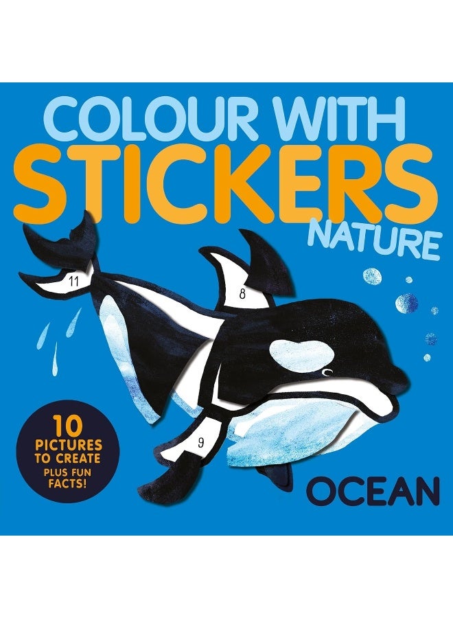 Ocean: Colour with Stickers: Nature - Image 1