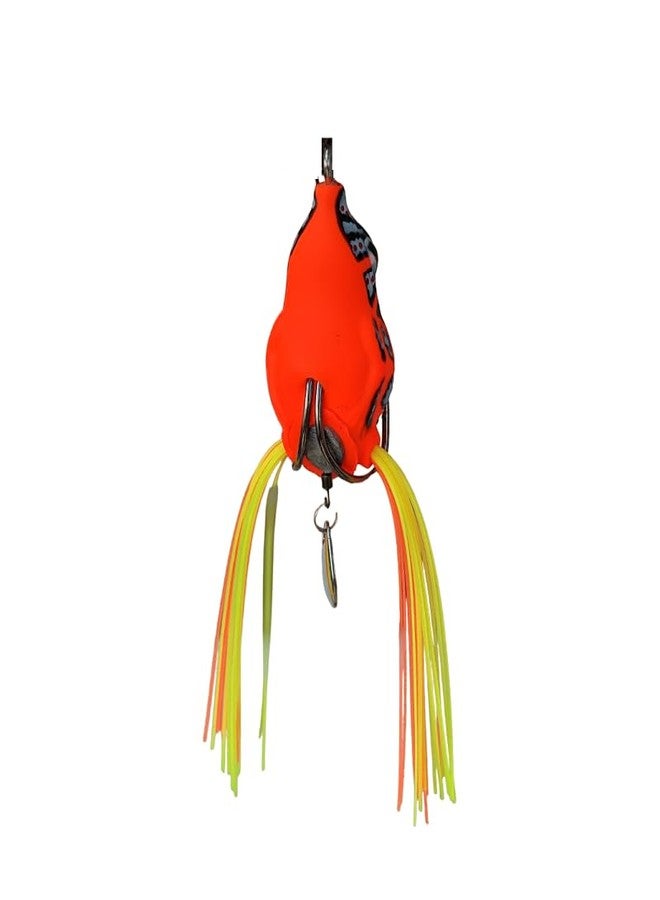 AUF Fishing Hook Isa Fish Top Water Frog Lure -(Orange) - Image 4