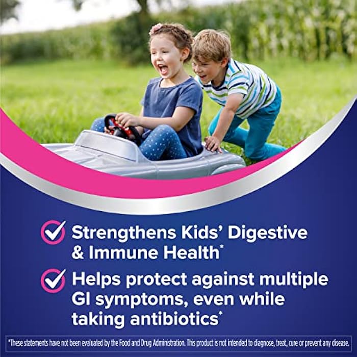 Florastor Kids Dual Action Probiotic Supplement, Strengthens Kids' Digestive & Immune Health, 20 Easy-to Mix Powder Sticks, Packaging May Vary - Image 4