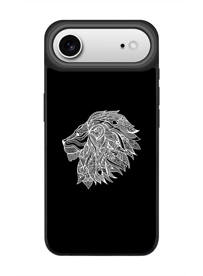 Stylizedd iPhone Air Case, [Compatible with MagSafe] Slim Magnetic cover Phone Case iPhone Air -Lion Abstract - Image 1