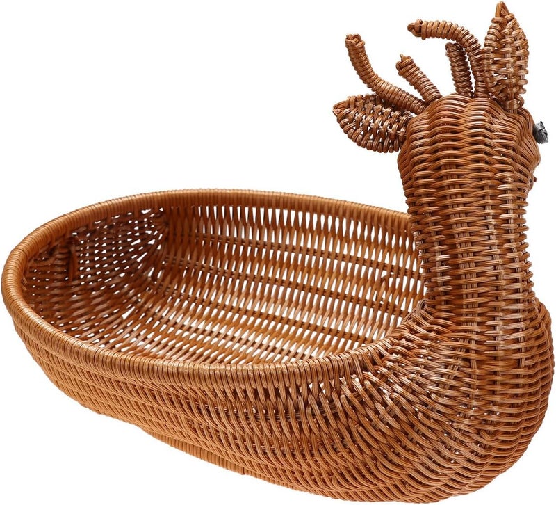 Handwoven Bread Basket Baking Proofing Basket 31x22.5x9.5cm for Home Bakery and Kitchen Organization - Image 1