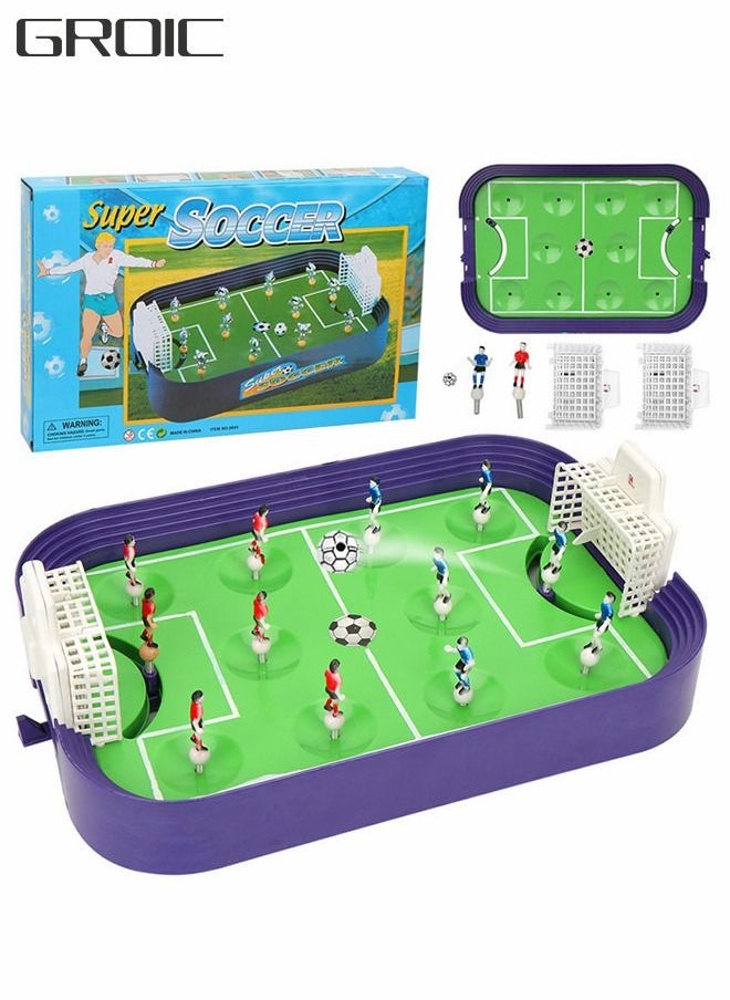 GROIC Foosball Table, Portable Mini Foosball, Soccer Game, Small Table For Playroom And Home Games, Travel Games  - Image 1
