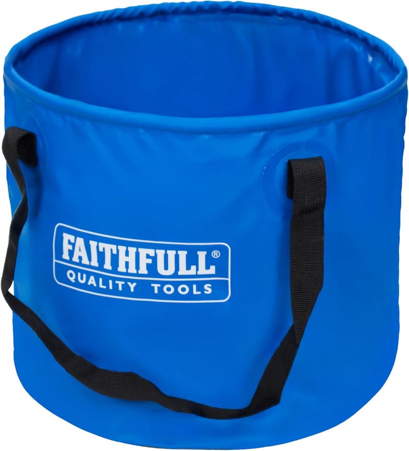 Faithfull دلو فايثفل القابل للطي المضاد للماء سعة 20 لترًا 320x270 مم - Image 1