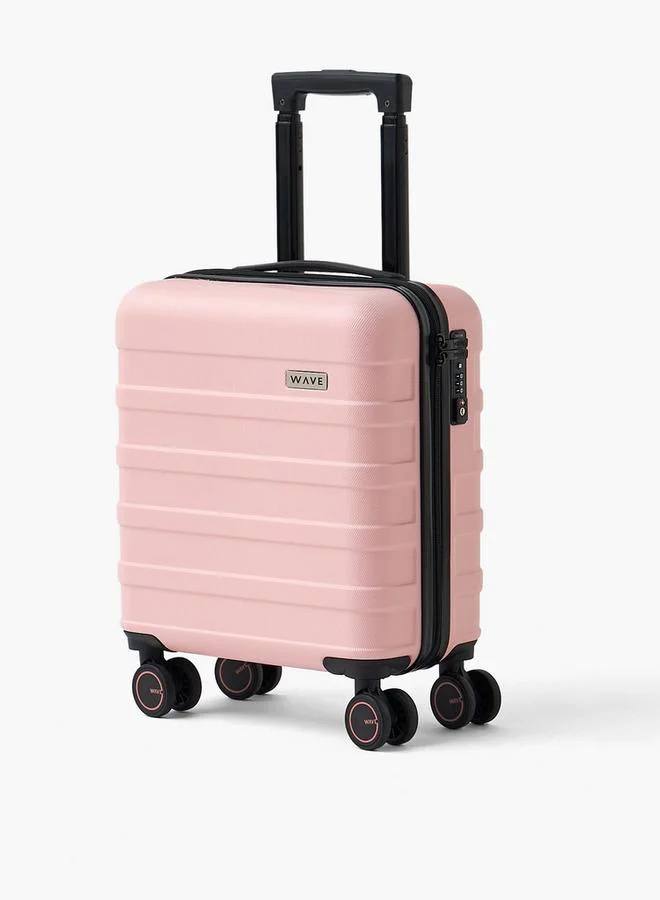 وايف Textured Hardcase Trolley Bag With Retractable Handle - Set Of 4