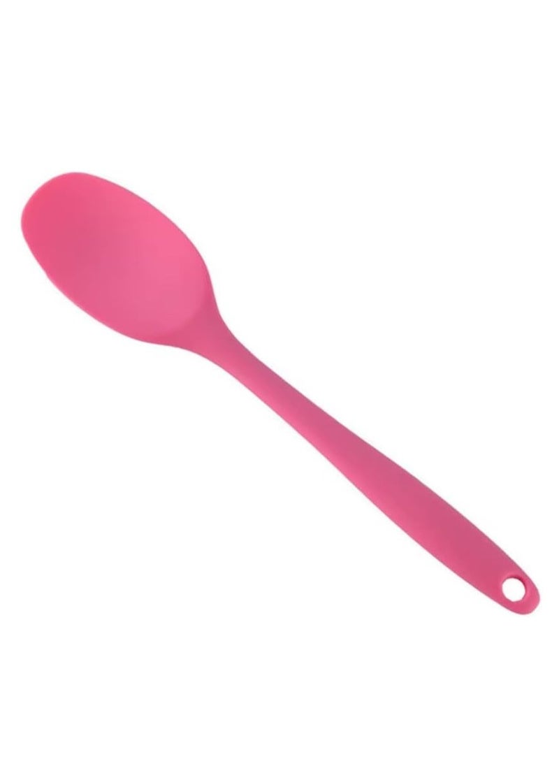 Generic Soft Silicone Cooking Spoon Spatula Multicolor  - Image 3
