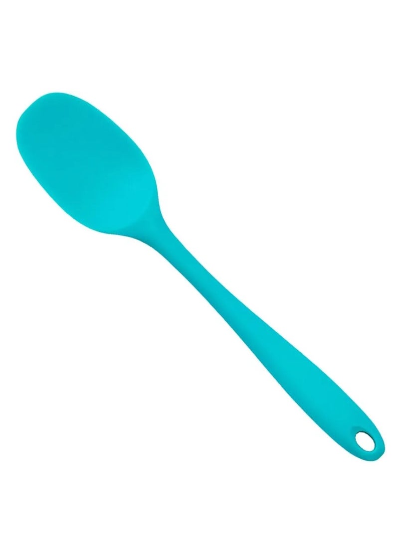 Generic Soft Silicone Cooking Spoon Spatula Multicolor  - Image 4