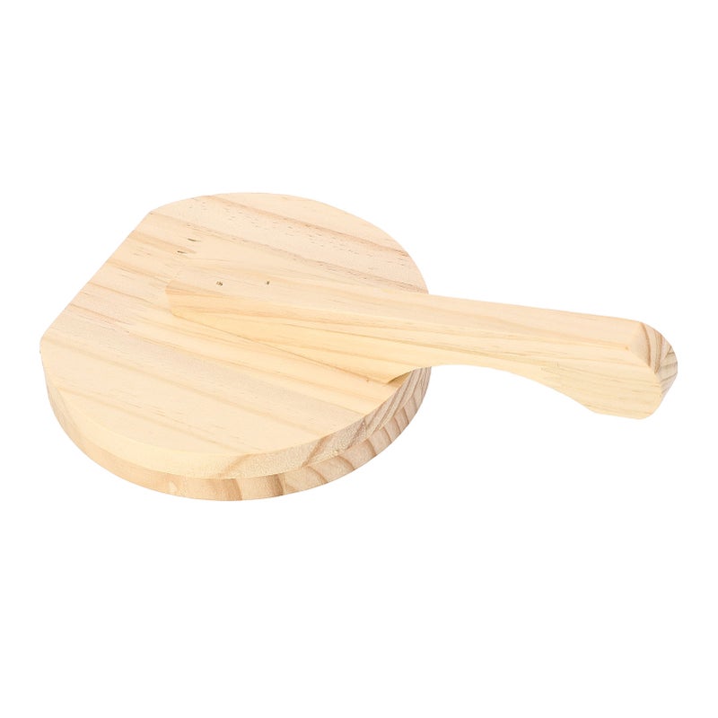 Tortilla Press Wooden Ergonomic Handle Manual Tortilla Presser Maker for Flour Tortilla Pizza Roti S - Image 2