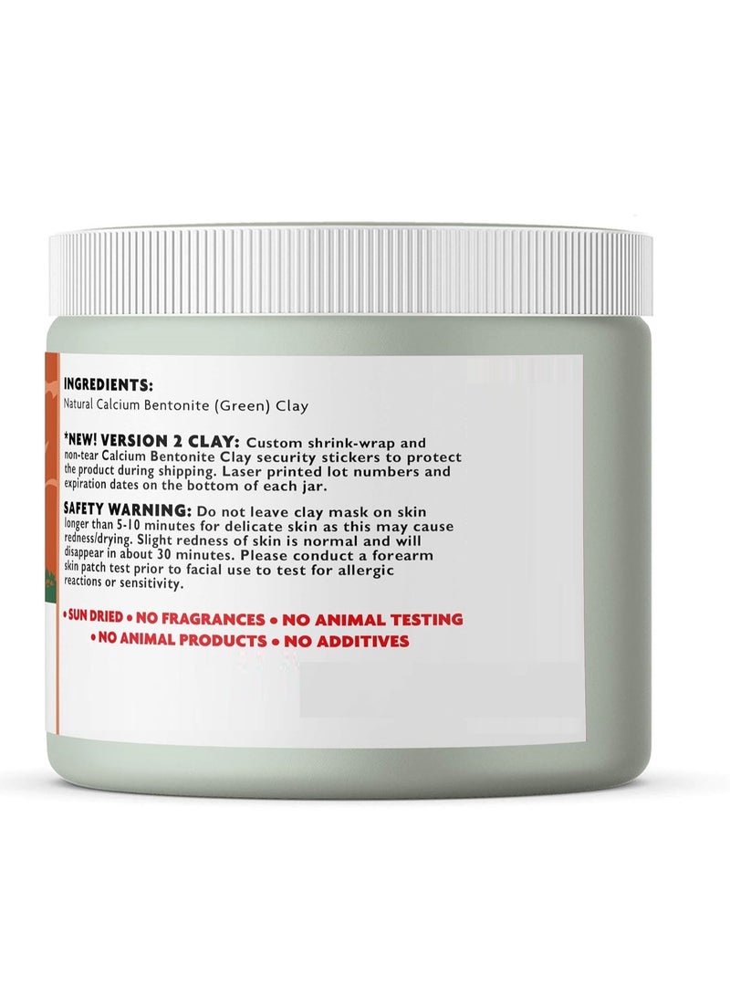 AZTEC SECRET Indian Healing Clay 1 lb – Deep Pore Cleansing Facial & Body Mask – The Original 100% Natural Calcium Bentonite Clay – New Version 2 1 Poundpound - Image 3