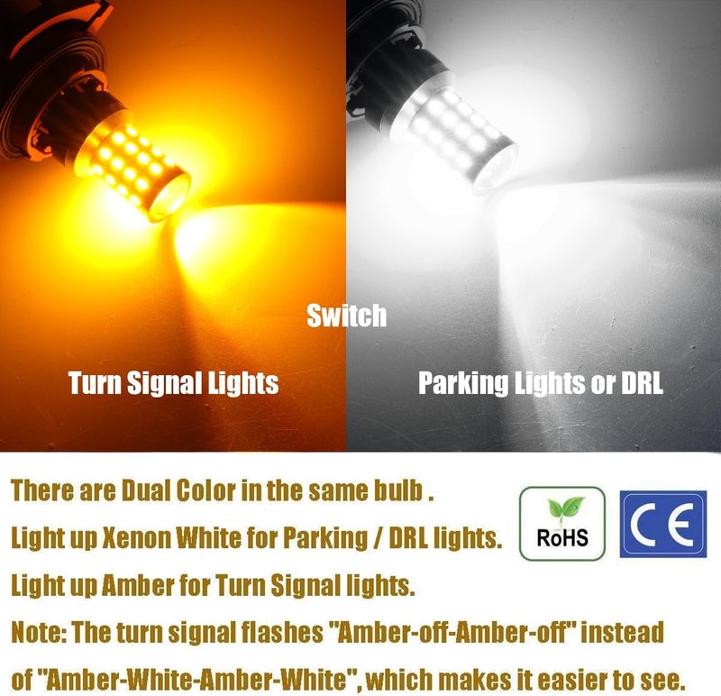iBrightstar Super Bright Switchback LED Bulbs - Image 3