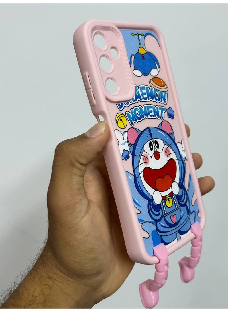 جراب خلفي Doraemon بتصميم كرتوني جديد مع هاتف سامسونج A05S - Image 3