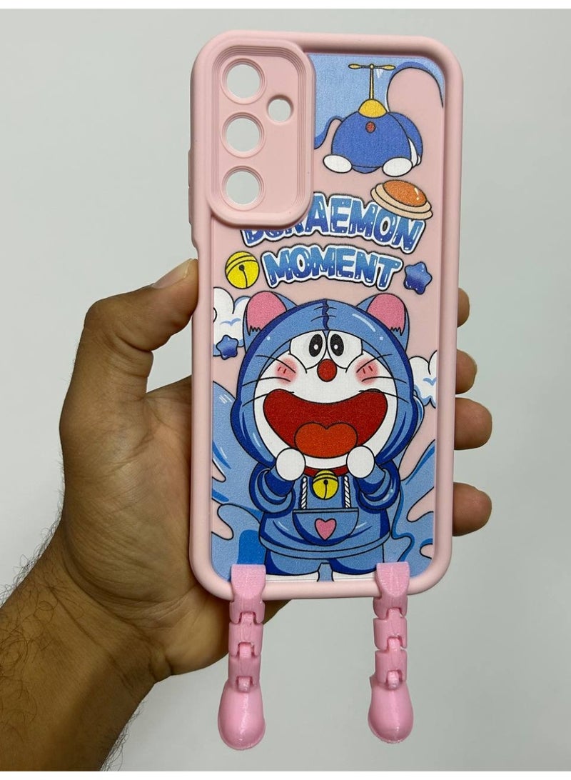 جراب خلفي Doraemon بتصميم كرتوني جديد مع هاتف سامسونج A05S - Image 2