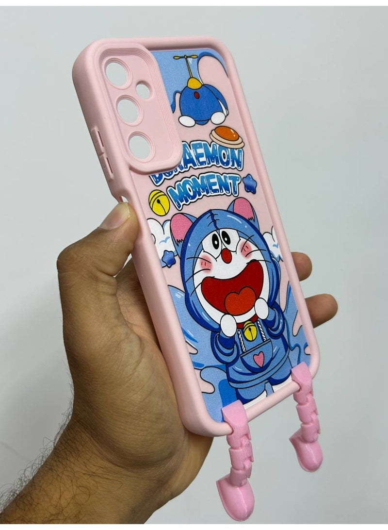 جراب خلفي Doraemon بتصميم كرتوني جديد مع هاتف سامسونج A05S - Image 1