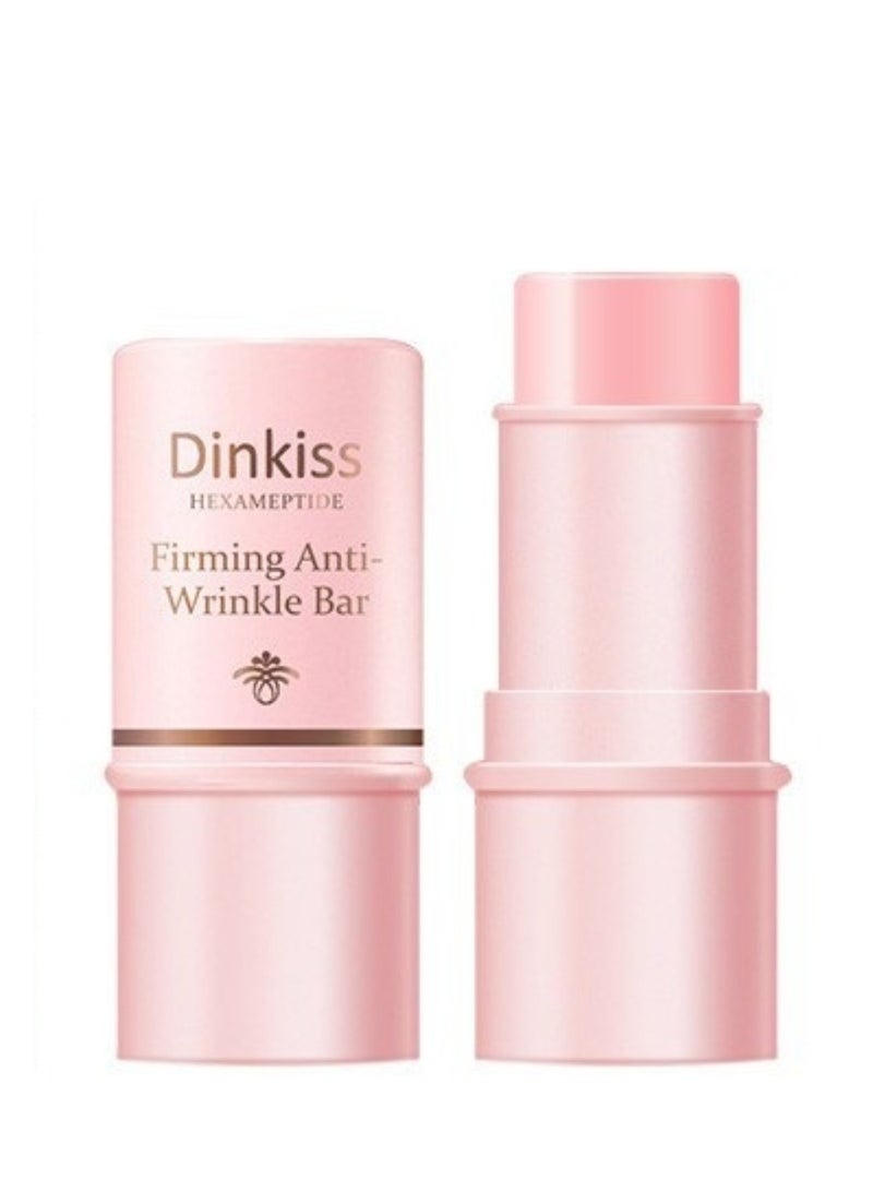 دينكيس Wrinkle Multi Balm Stick - Wrinkle Bounce Multi Balm - عصا ترطيب مرطب - عصا مرطب متعددة مضادة للشيخوخة لتقليل تجاعيد الوجه والشفاه والعين - مرطب للعناية ببشرة الوجه (1 قطعة) - Image 1