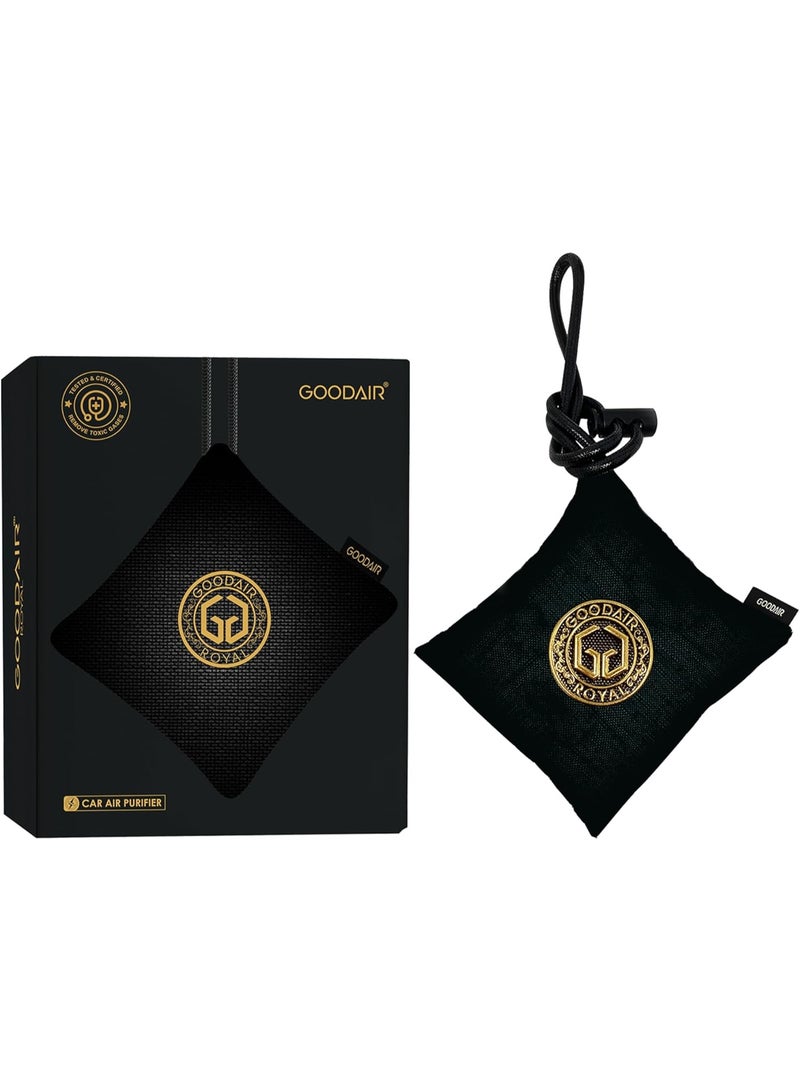 GOODAIR Premium Non-electric Car Air Purifier | Super Black | Tested & Certified to Absorb Toxic Gases | Advanced Impregnated Activated Carbon | 24/7 Air Purification - Image 1