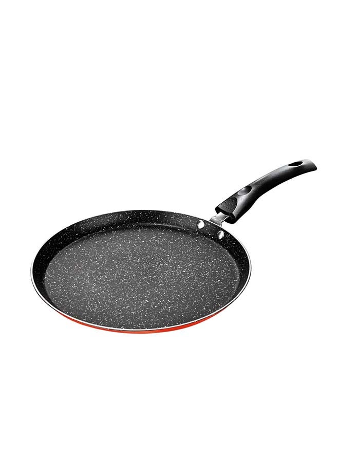 Rk Non Stick Crepe Pan, Granite Coating Pan,Suitable For Dosa, Crepes, Roti, Omellete,Paratha, Pancakes,Pfoa Free,Red,25 Cm - Image 1