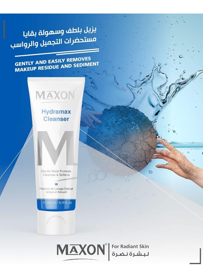 MAX-ON MAX-ON Hydramax Cleanser 200 ml  - Image 3