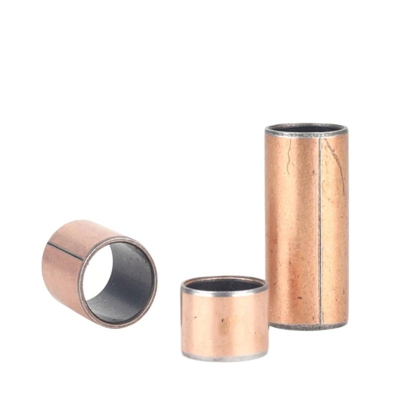 Bimetal Self-Lubricating Micro Deep Groove Bearings - Oil-Free Copper Sleeve Bushings for High-Speed use (10-15mm ID)(13x15x20mm (10pcs)) - Image 1
