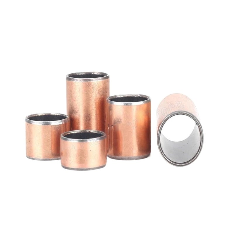 Bimetal Self-Lubricating Micro Deep Groove Bearings - Oil-Free Copper Sleeve Bushings for High-Speed use (10-15mm ID)(13x15x20mm (10pcs)) - Image 2