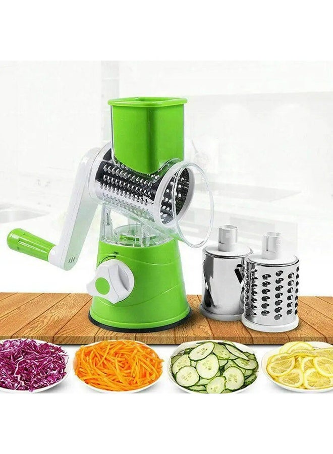 3 in 1 Vegetable Slicer Manual Kitchen Accessories Grater for Vegetable Cutter Round Chopper Mandolin Shredder Potato  - Image 3