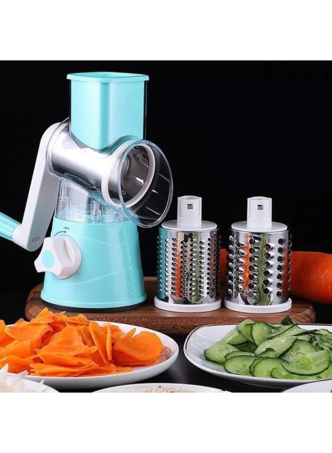 3 in 1 Vegetable Slicer Manual Kitchen Accessories Grater for Vegetable Cutter Round Chopper Mandolin Shredder Potato  - Image 4