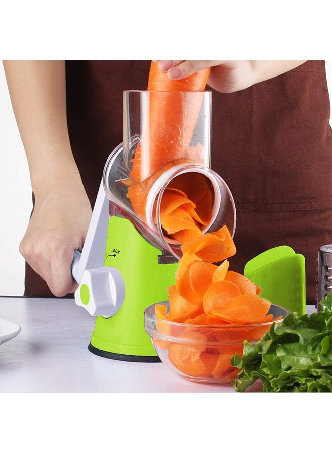 3 in 1 Vegetable Slicer Manual Kitchen Accessories Grater for Vegetable Cutter Round Chopper Mandolin Shredder Potato  - Image 2