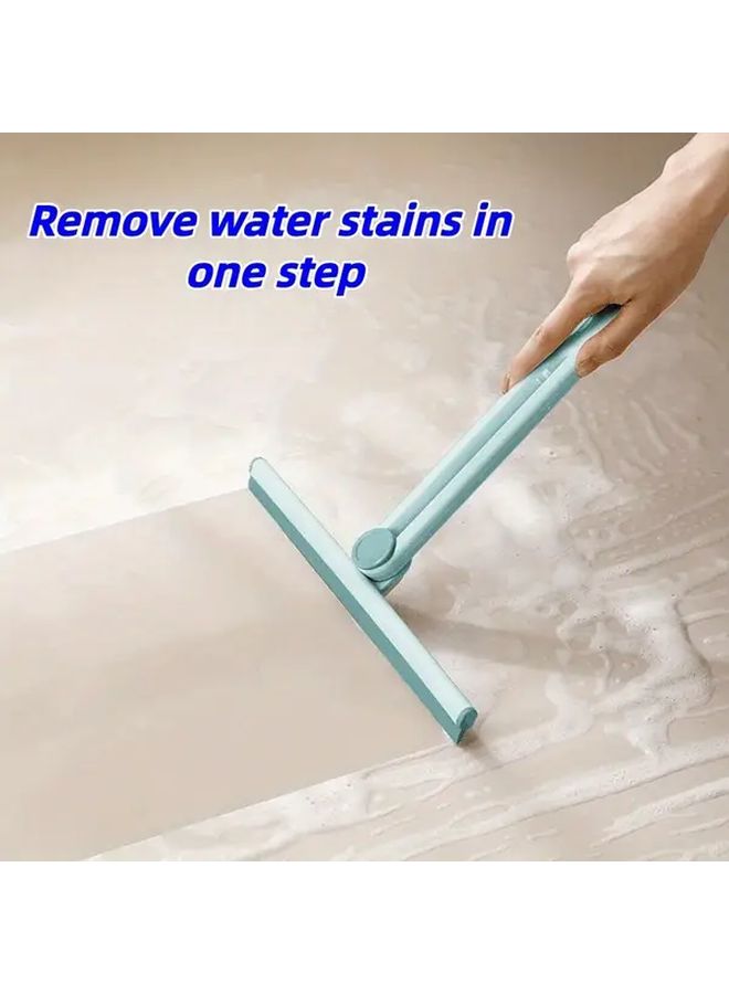 Foldable Squeegee For Windows High Rise Glass Scraper White Color Household Cleaning Tool - Image 5