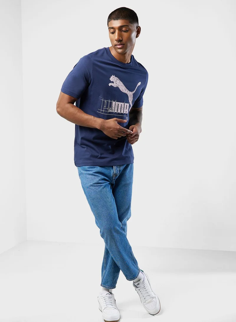 PUMA Classics Brand Love Graphic T-Shirt