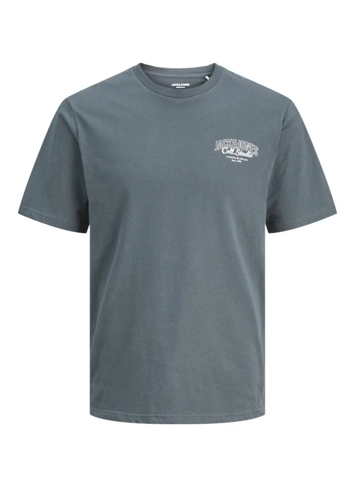 Jack Jones Jjmakoto Graphic Crew Neck T-shirt