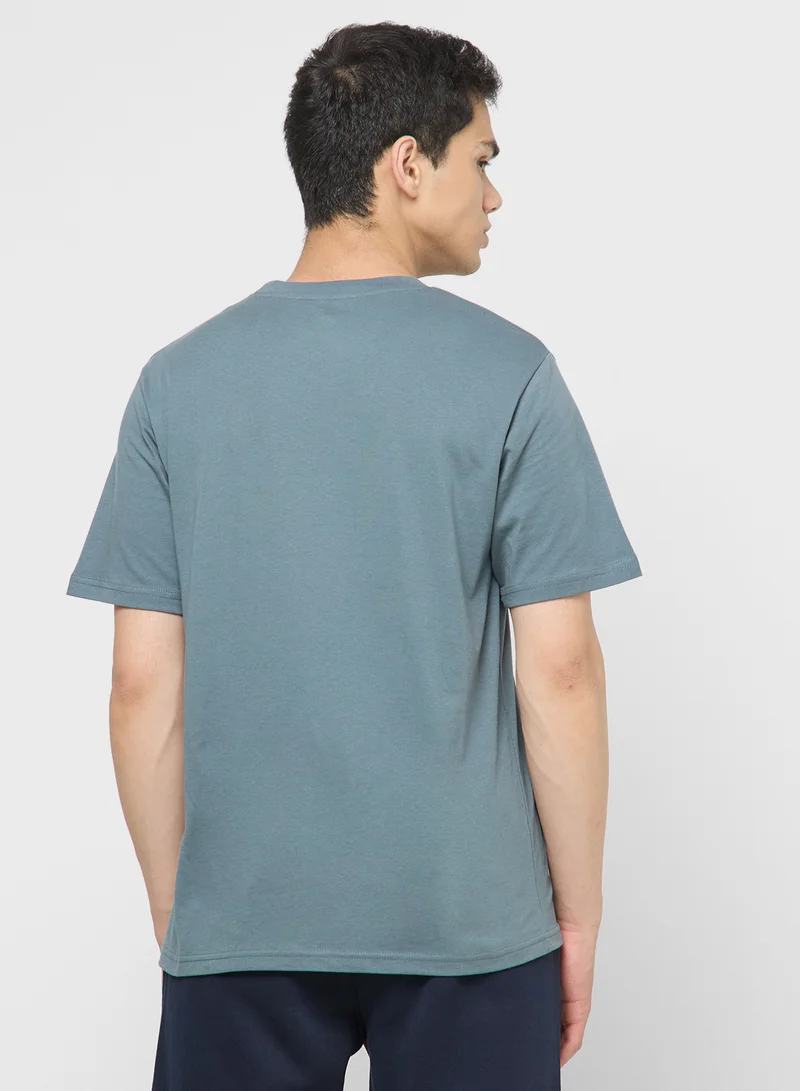 JACK & JONES Jjmakoto Graphic Crew Neck T-shirt