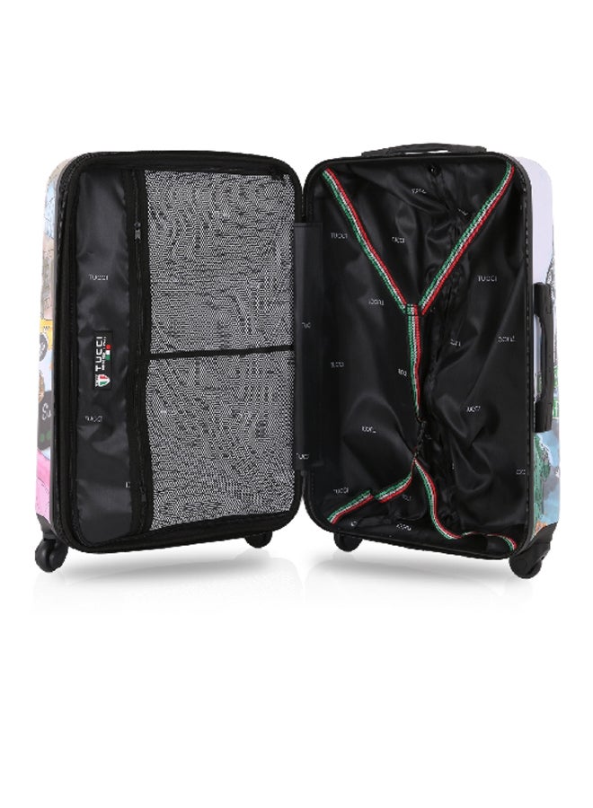 توتشي مجموعة حقائب سفر نيويورك لوف من  بمقبض تليسكوبي، 3 قطع، بألوان متعددة، 30.7 × 19.6 × 11.4 انش T0164 - Image 5